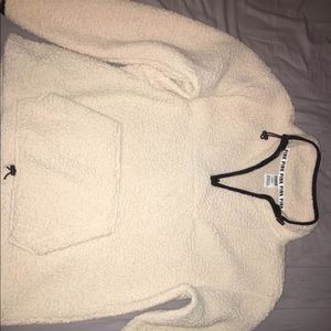 PINK cream colored sweater only worn twice